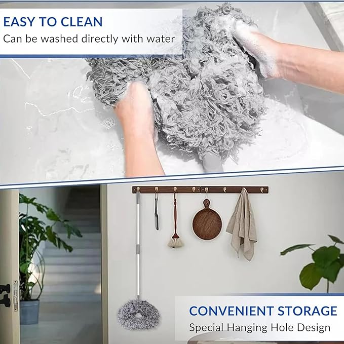Ceiling Fan Cleaner Brush And Duster with Long Rod
