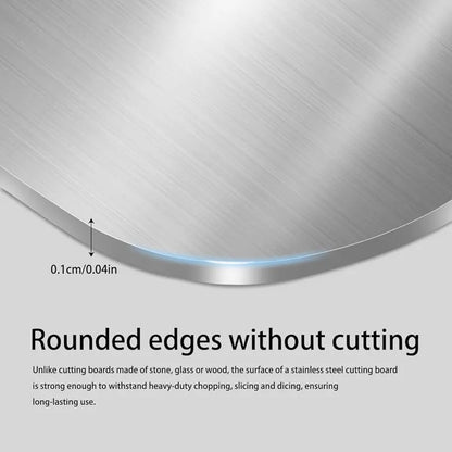 PRESSENCE - FLAT STAINLESS STEEL CHOPPING BOARD