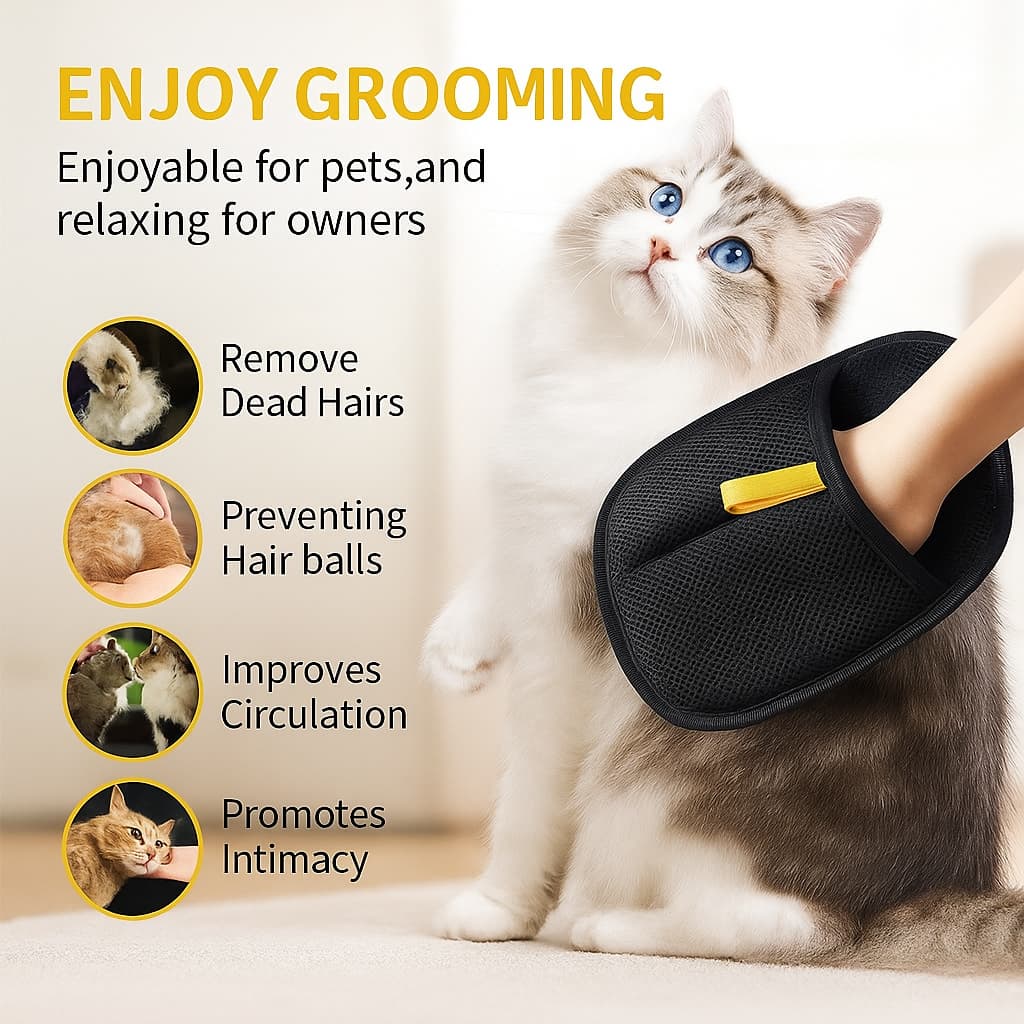 Pet Hair Removal Gloves