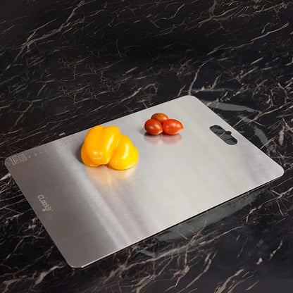 PRESSENCE - FLAT STAINLESS STEEL CHOPPING BOARD